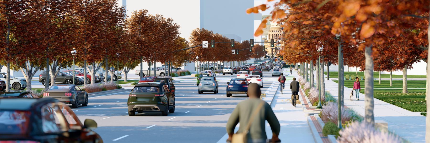Capitol Blvd Sidewalk