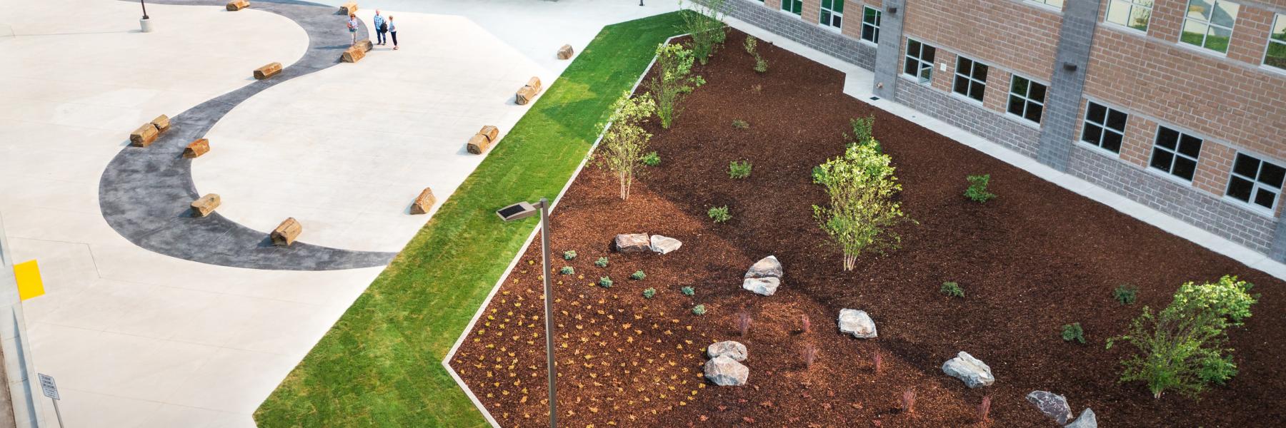 OHS Courtyard Rendering