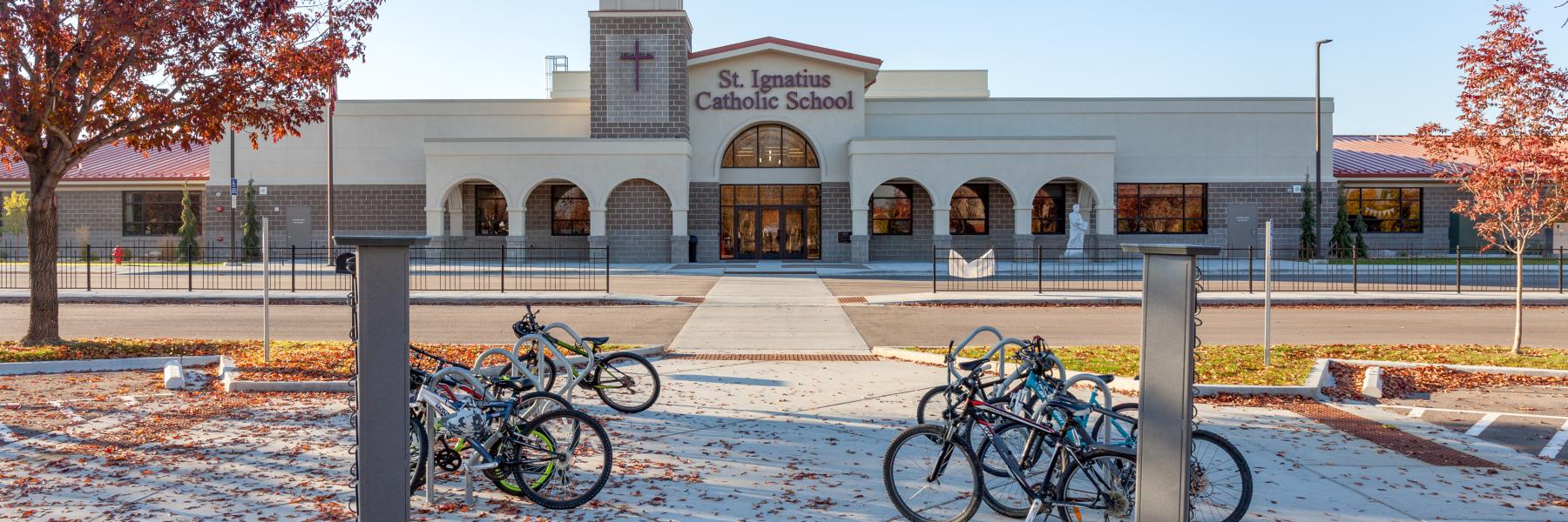 Holy Apostles Church Bike Rack