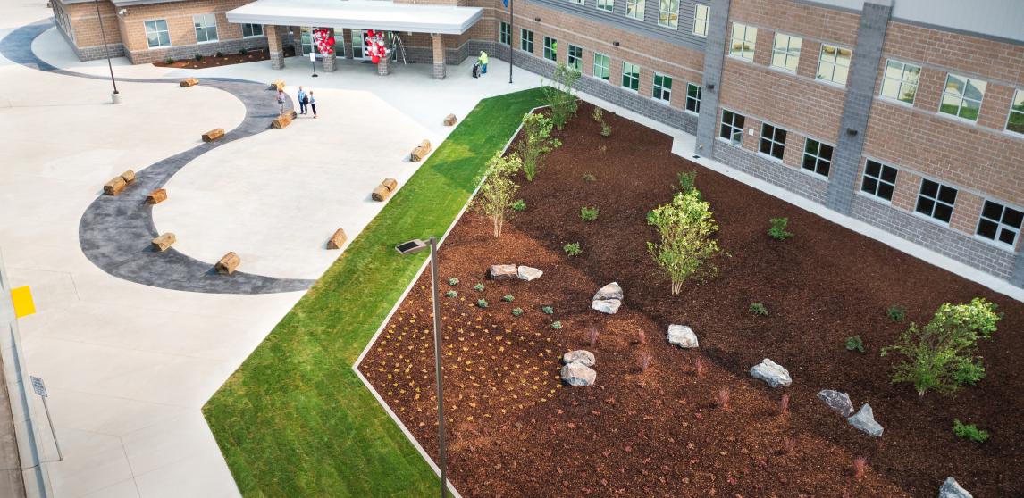 OHS Courtyard Rendering